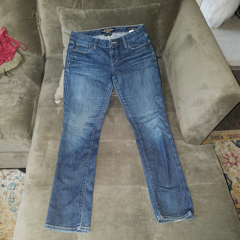 Lucky brand Lola Skinny 6/28